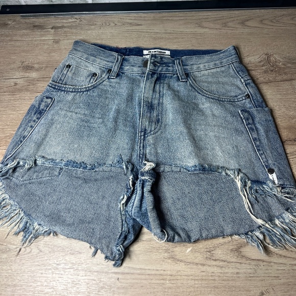 One teaspoon High Waist Bonita Slim Fit Raw Hem - Picture 1 of 5